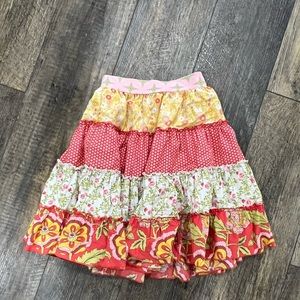 Matilda Jane layered skirt size 6 (girls) multicolored